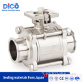 Pince d'équipement industriel End 3pc Ball Valve